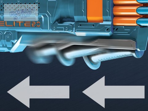 Duży lekki Zestaw Pistolet Nerf Elite 2.0 + 16 naboje dla dzieci ZA5179