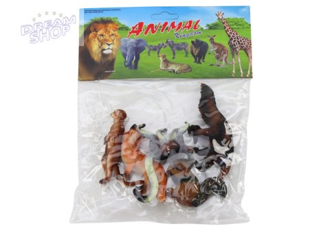 Figurki Zwierząt 5 Sztuk Wiewiórka Surykatka Mrówkojad Lis Lemur Figurki Zwierząt 5 Sztuk Wiewiórka Surykatka Mrówkojad Lis Lemur