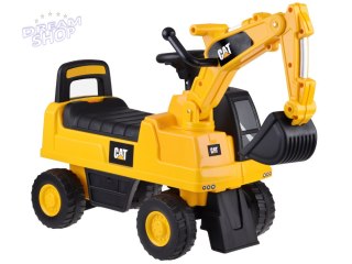 Koparka Jeździk CAT z ruchoma łyżka schowek klakson ZA4898