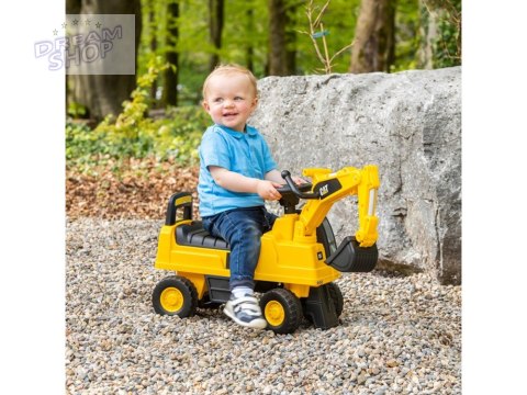 Koparka Jeździk CAT z ruchoma łyżka schowek klakson ZA4898 Koparka Jeździk CAT z ruchoma łyżka schowek klakson ZA4898