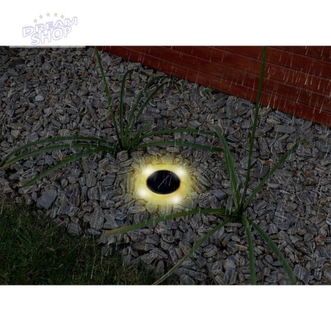 LAMPA SOLARNA DYSKOWA 28 LED DO WBICIA W GRUNT LAMPA SOLARNA DYSKOWA 28 LED DO WBICIA W GRUNT