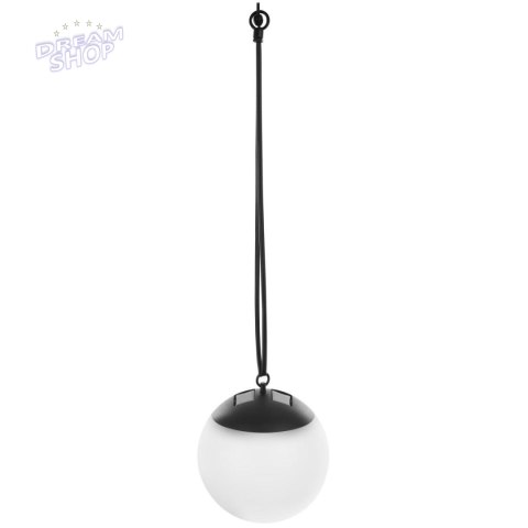 LAMPA SOLARNA PLASTIKOWA KULA WISZĄCA 20CM LAMPA SOLARNA PLASTIKOWA KULA WISZĄCA 20CM