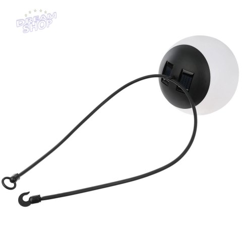 LAMPA SOLARNA PLASTIKOWA KULA WISZĄCA 20CM LAMPA SOLARNA PLASTIKOWA KULA WISZĄCA 20CM