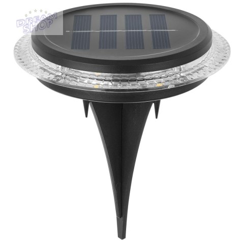 LAMPY SOLARNE DYSKOWE DO WBICIA W GRUNT ZESTAW 2SZT LAMPY SOLARNE DYSKOWE DO WBICIA W GRUNT ZESTAW 2SZT