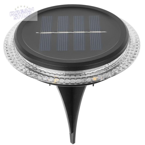 LAMPY SOLARNE DYSKOWE DO WBICIA W GRUNT ZESTAW 2SZT LAMPY SOLARNE DYSKOWE DO WBICIA W GRUNT ZESTAW 2SZT