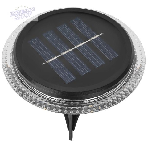 LAMPY SOLARNE DYSKOWE DO WBICIA W GRUNT ZESTAW 2SZT LAMPY SOLARNE DYSKOWE DO WBICIA W GRUNT ZESTAW 2SZT