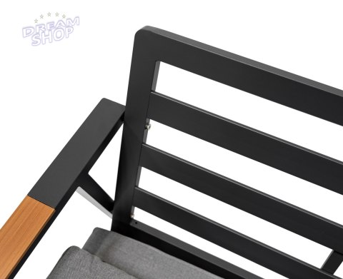 Meble Ogrodowe Aluminiowe Sofa + Dwa Fotele + Stolik Meble Ogrodowe Aluminiowe Sofa + Dwa Fotele + Stolik