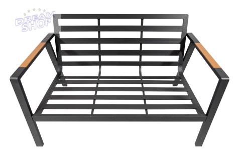 Meble Ogrodowe Aluminiowe Sofa + Dwa Fotele + Stolik Meble Ogrodowe Aluminiowe Sofa + Dwa Fotele + Stolik