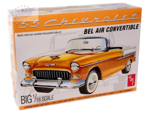 Model Plastikowy - Samochód 1955 Chevy Bel Air Convertible Model Plastikowy - Samochód 1955 Chevy Bel Air Convertible