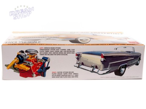 Model Plastikowy - Samochód 1955 Chevy Bel Air Convertible Model Plastikowy - Samochód 1955 Chevy Bel Air Convertible