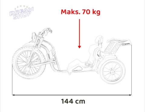 Pojazd DRIFT BIKE 21 Czerwony Pojazd DRIFT BIKE 21 Czerwony