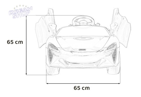 Pojazd Mclaren Artura Niebieski
