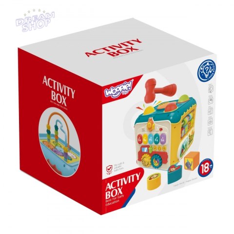 WOOPIE BABY Skrzynka Aktywności 6w1 - 18m+ WOOPIE BABY Skrzynka Aktywności 6w1 - 18m+