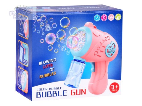 Zabawka Kolorowy Pistolet do baniek dla dzieci Bańki mydlane ZA4955 PO Zabawka Kolorowy Pistolet do baniek dla dzieci Bańki mydlane ZA4955 PO