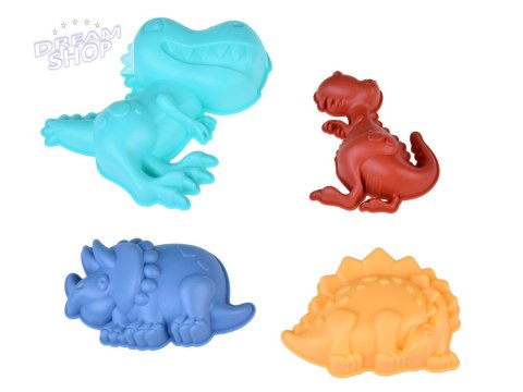 Zestaw Foremki Dinozaury do piasku + wiaderko 17 ele ZA4941 Zestaw Foremki Dinozaury do piasku + wiaderko 17 ele ZA4941