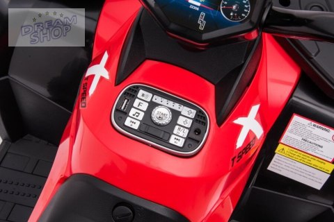 Quad Na Akumulator S615 Czerwony 24V