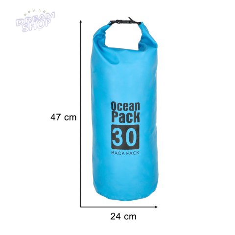 Worek wodoszczelny torba wodoodporna nadmuchiwana do kajaka deski SUP 30L Worek wodoszczelny torba wodoodporna nadmuchiwana do kajaka deski SUP 30L