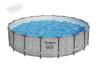 BASEN STELAŻOWY 549x122cm * BESTWAY 56462 * 10w1 POMPA DRABINKA POKRYWA