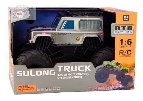 Duże Auto Terenowe Zdalnie Sterowane Suv 2.4G RC 1:6 Siwy Duże Auto Terenowe Zdalnie Sterowane Suv 2.4G RC 1:6 Siwy