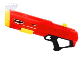 Duży Pistolet Na Wodę Rekin Pompka Czerwony 57cm