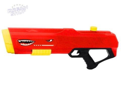Duży Pistolet Na Wodę Rekin Pompka Czerwony 57cm Duży Pistolet Na Wodę Rekin Pompka Czerwony 57cm