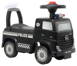 Jeździk Mercedes Actros Policja 3316A Czarny