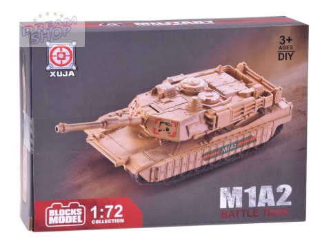 Klocki Abrams M1A2 Amerykański Czołg zbuduj Czołg 1:72 ZA5024 Klocki Abrams M1A2 Amerykański Czołg zbuduj Czołg 1:72 ZA5024