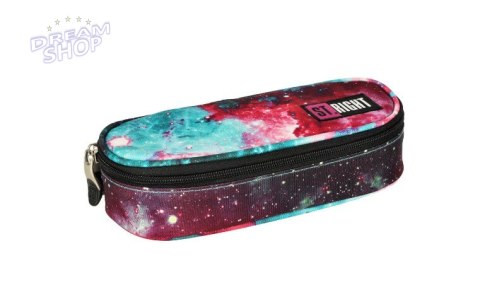 Piórnik saszetka usztywniony z klapką Nebula