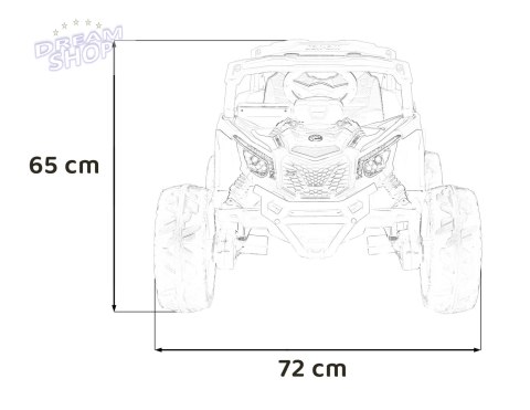 Pojazd ATV CAN-AM Maverick Pomarańczowy Pojazd ATV CAN-AM Maverick Pomarańczowy