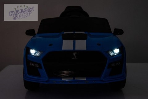 Pojazd na Akumulator Ford Mustang GT500 Shelby Niebieski Pojazd na Akumulator Ford Mustang GT500 Shelby Niebieski