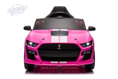 Pojazd na Akumulator Ford Mustang GT500 Shelby Różowy Pojazd na Akumulator Ford Mustang GT500 Shelby Różowy