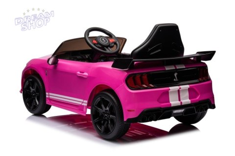 Pojazd na Akumulator Ford Mustang GT500 Shelby Różowy Pojazd na Akumulator Ford Mustang GT500 Shelby Różowy