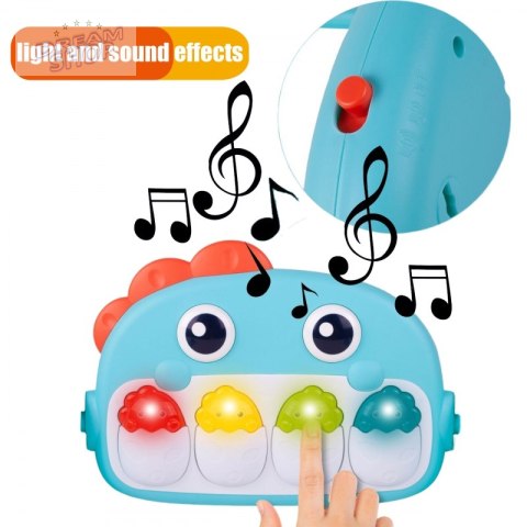 WOOPIE BABY Dino Pianino dla Niemowląt 0+ WOOPIE BABY Dino Pianino dla Niemowląt 0+
