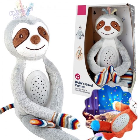 WOOPIE BABY Interaktywna Przytulanka Projektor 2w1 Usypiacz Lemur WOOPIE BABY Interaktywna Przytulanka Projektor 2w1 Usypiacz Lemur