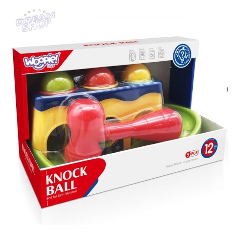 WOOPIE BABY Kolorowa Przebijanka Wbijanka z Młoteczkiem Montessori WOOPIE BABY Kolorowa Przebijanka Wbijanka z Młoteczkiem Montessori