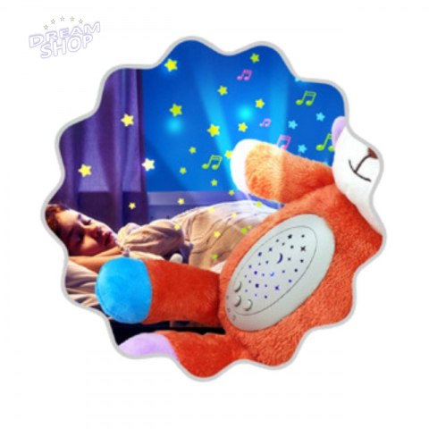 WOOPIE BABY Przytulanka Usypiacz Projektor 2w1 Różowy Miś - 10 Kołysanek WOOPIE BABY Przytulanka Usypiacz Projektor 2w1 Różowy Miś - 10 Kołysanek