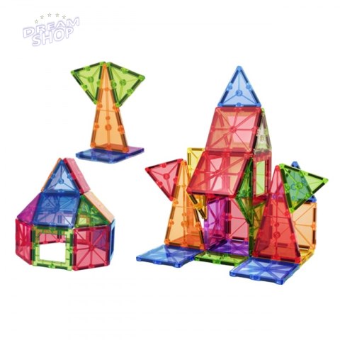 WOOPIE Magnetyczne Klocki Konstrukcyjne Montessori 3D WOOPIE Magnetyczne Klocki Konstrukcyjne Montessori 3D