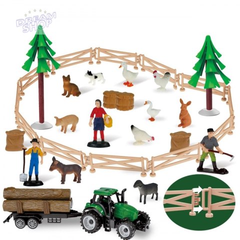 WOOPIE Zestaw Mały Farmer XL Figurki Gospodarstwo WOOPIE Zestaw Mały Farmer XL Figurki Gospodarstwo