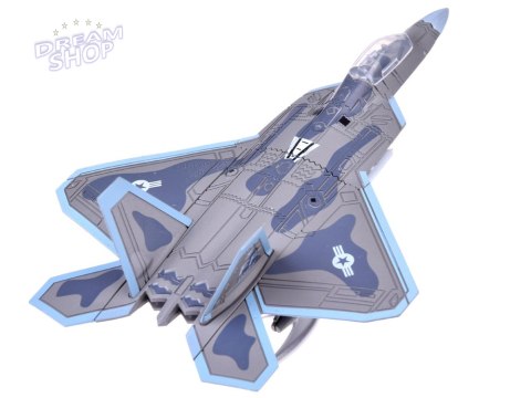 Zestaw klocków samolot odrzutowiec model F-22 1:100 ZA5027 Zestaw klocków samolot odrzutowiec model F-22 1:100 ZA5027