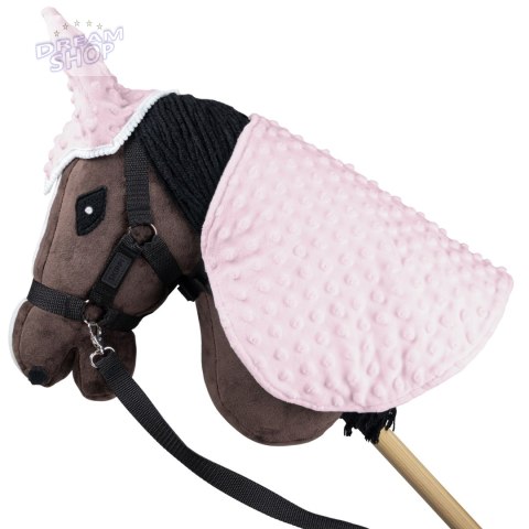 Derka i nauszniki Skippi dla Hobby Horse - różowa- prezent na dzień dziecka Derka i nauszniki Skippi dla Hobby Horse - różowa- prezent na dzień dziecka