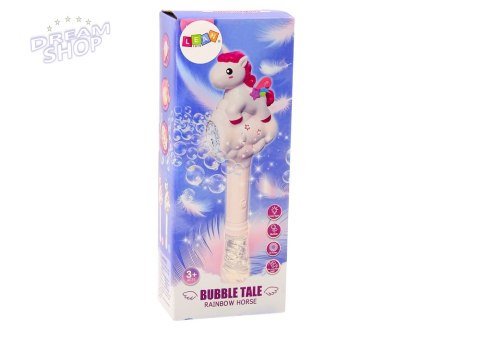 Maszynka Do Baniek Mydlanych Różdżka Jednorożec Różowa