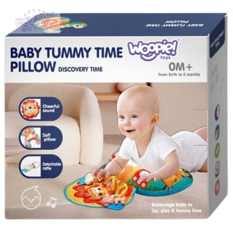 WOOPIE BABY Poduszka Rogal Interaktywna Mata Edukacyjna Grzechotka Gryzak WOOPIE BABY Poduszka Rogal Interaktywna Mata Edukacyjna Grzechotka Gryzak