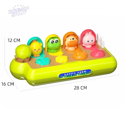 WOOPIE BABY Zabawka Edukacyjna Wyskakujące Zwierzątka Szczęśliwa Farma POP-UP WOOPIE BABY Zabawka Edukacyjna Wyskakujące Zwierzątka Szczęśliwa Farma POP-UP