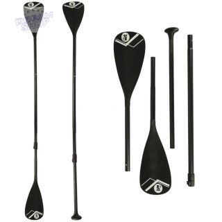 Wiosło kajakowe do deski SUP 2w1 składane aluminiowe regulowane 175 - 220 cm