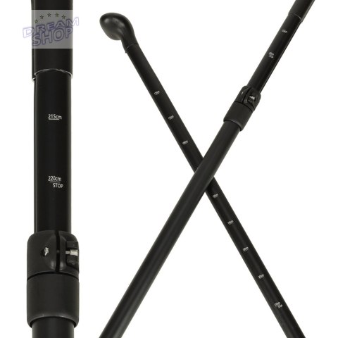 Wiosło kajakowe do deski SUP 2w1 składane aluminiowe regulowane 175 - 220 cm Wiosło kajakowe do deski SUP 2w1 składane aluminiowe regulowane 175 - 220 cm