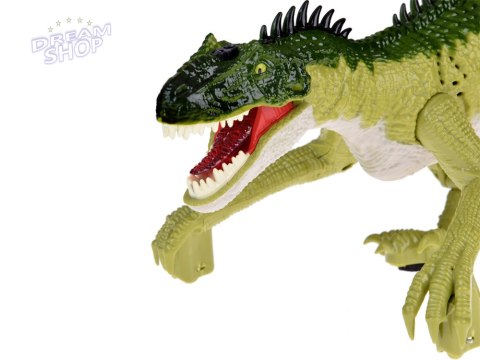 Zielony Dinozaur prehistoryczna zabawka zdalnie sterowana na pilota RC0632