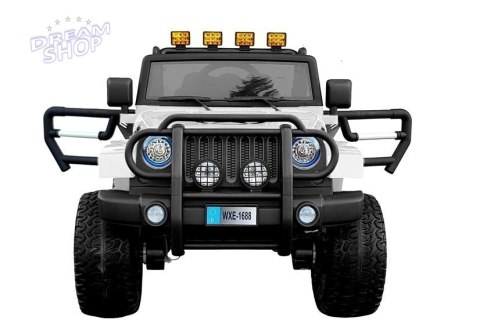 Auto na Akumulator WXE-1688 4x4 Biały STRONG Auto na Akumulator WXE-1688 4x4 Biały STRONG