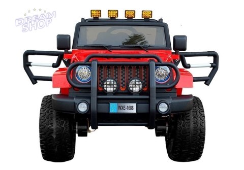 Auto na Akumulator WXE-1688 4x4 Czerwony STRONG Auto na Akumulator WXE-1688 4x4 Czerwony STRONG