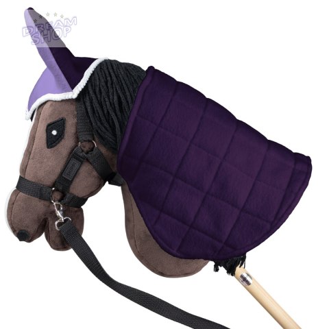 Derka dwustronna i nauszniki Skippi dla Hobby Horse - fiolet Derka dwustronna i nauszniki Skippi dla Hobby Horse - fiolet