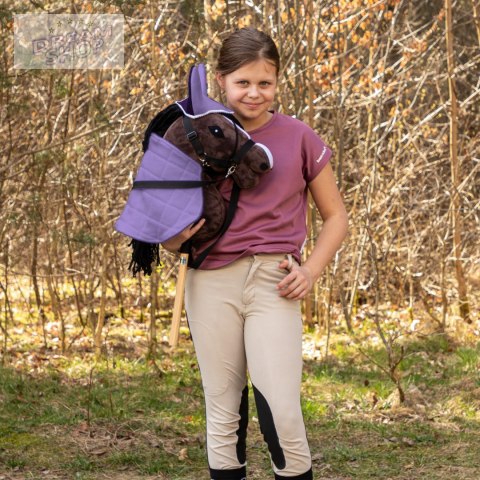 Derka dwustronna i nauszniki Skippi dla Hobby Horse - fiolet Derka dwustronna i nauszniki Skippi dla Hobby Horse - fiolet